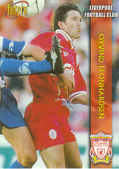 Oyvind Leonardsen Liverpool 1998 Futera Fans' Selection Embrossed #4